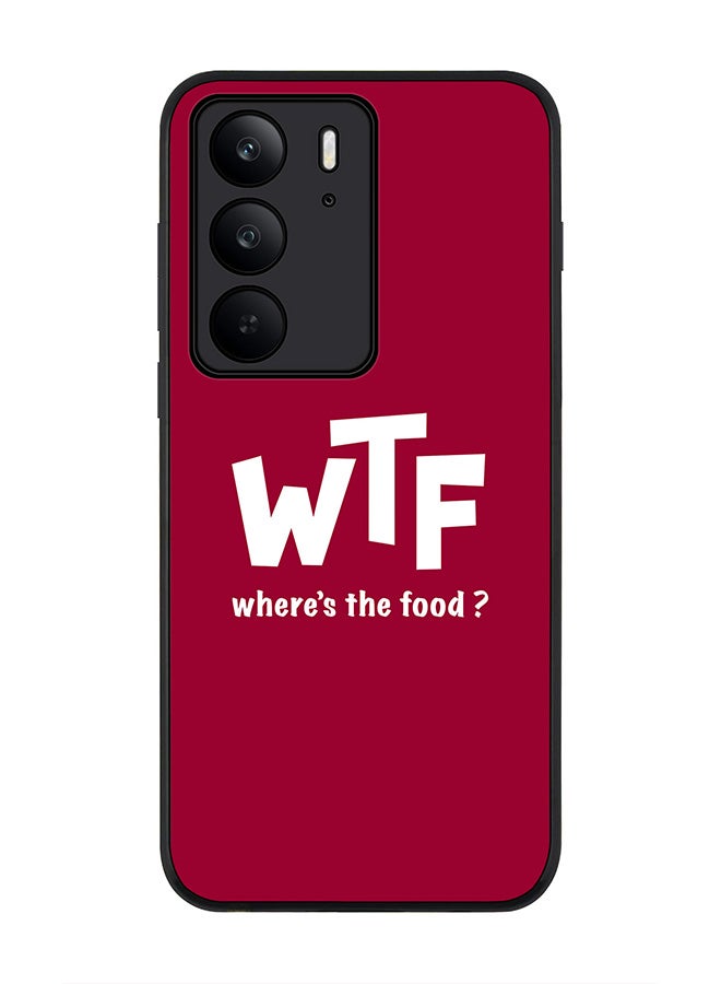 For Realme C75x / C75 4G Case,Slim fit Camera Protection, Shockproof Thin Phone cover  - Where's the food?
